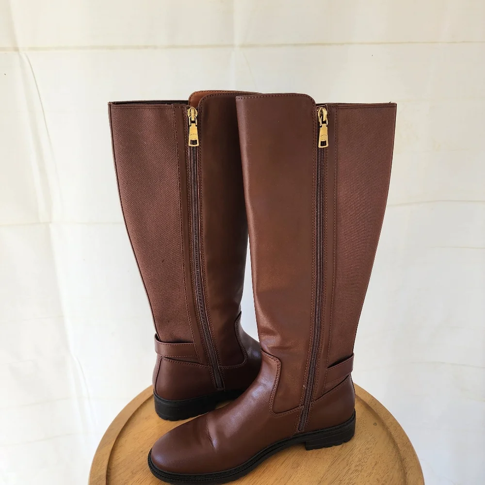 Coach Faith Knee-High Women's Lug Sole Riding Boots